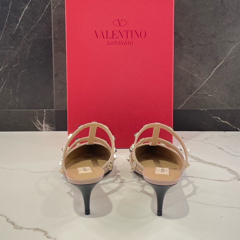 Valentino Rockstud Mules - Picture 4 of 8